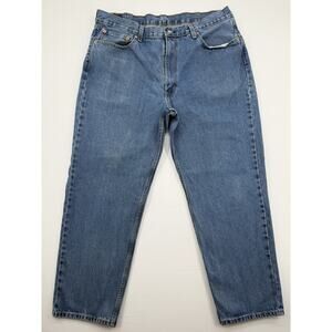 Levi’s 550 Relaxed Blue Jeans Men’s 40x32 medium Wash Denim Read